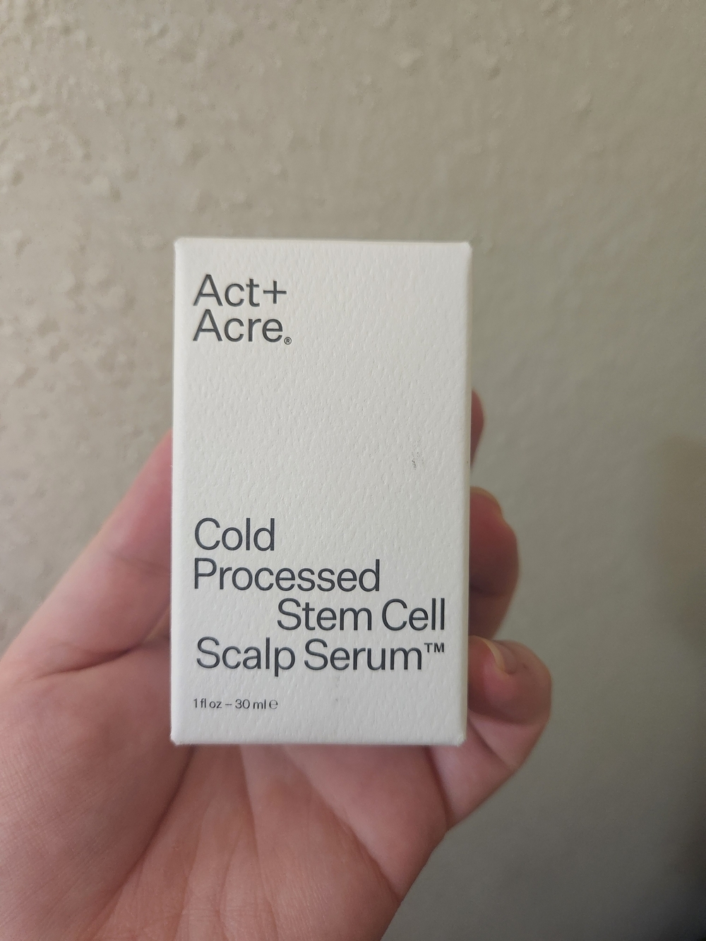 Cold Processed Stem Cell Scalp Serum — White